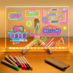لوحة الرسم المضيئة LED للأطفال | LED Drawing Board for Kids