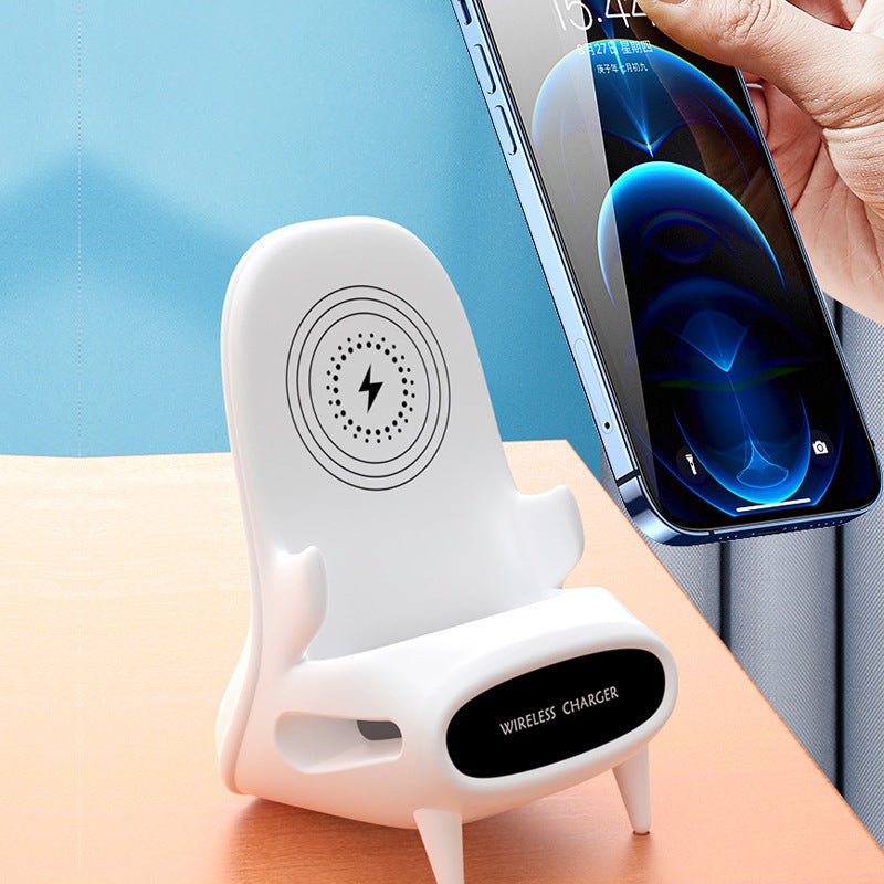 Mini Chair Wireless Charger & Phone Stand