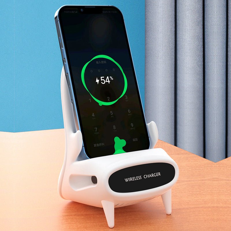 Mini Chair Wireless Charger & Phone Stand