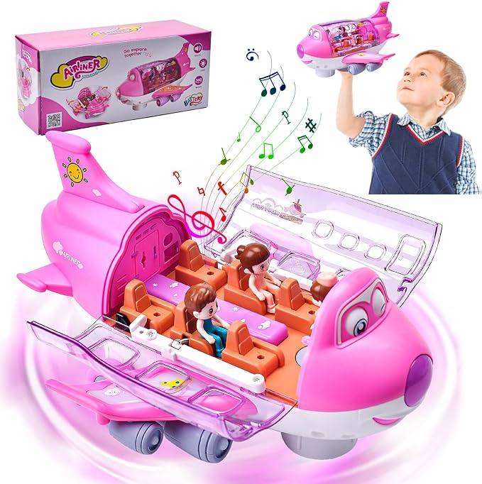 Rotating Electric Airplane Toy