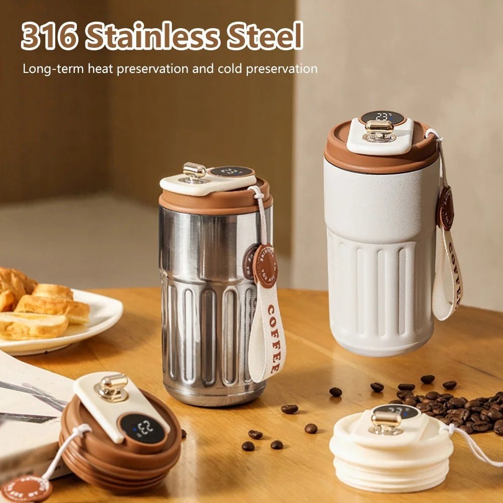 Smart Thermal Bottle with LED Display